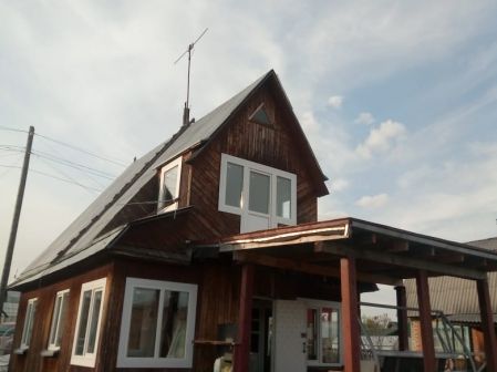 Остекление деревянного дачного дома